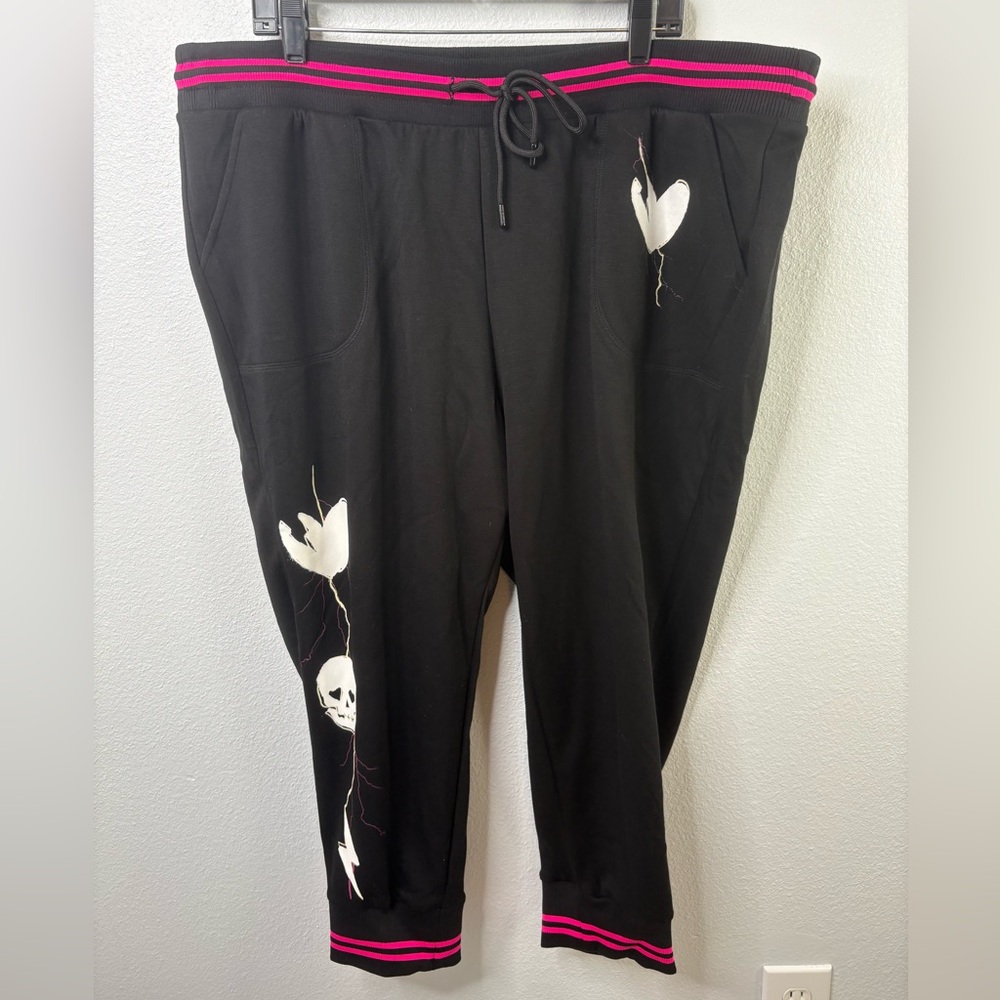 Torrid Lovesick Black Modal Joggers NWT 3X